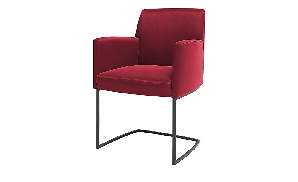 JOOP! Samt-Schwingstuhl  Swing - rot - 58 cm - 88 cm - 61 cm - Stühle > Ess günstig online kaufen