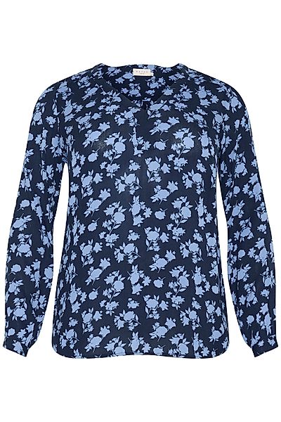 KAFFE Curve Langarmbluse Langarm-Bluse KCami Große günstig online kaufen