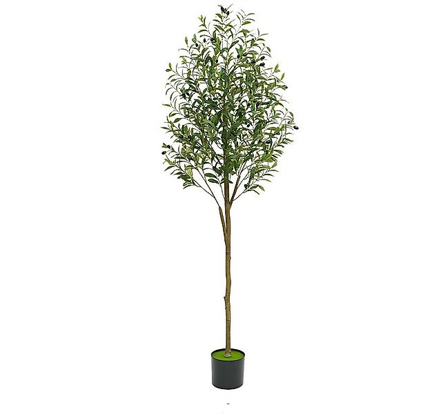 Kunstbonsai Künstlicher Olivenbaum 4.9ft/5.9ft gefälschter Topf Olivenbaum, günstig online kaufen