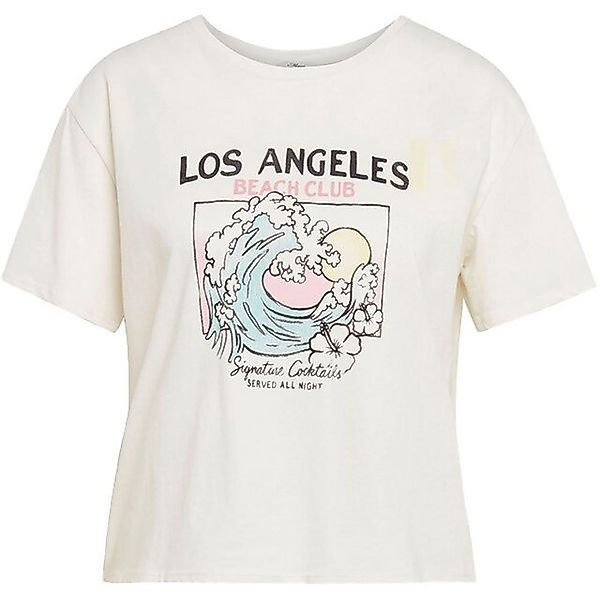 Mavi Print-Shirt Top LOS Angeles Printed Gardania Bauchfrei (kürzer als auf günstig online kaufen