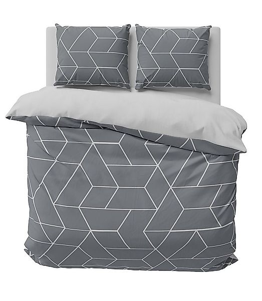One Home Bettwäsche Jack, Microfaser, 3 teilig, grafisch und geometrisch, D günstig online kaufen