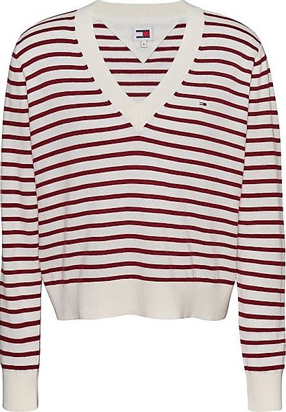 Tommy Jeans Strickpullover TJW ESSENTIAL VNECK günstig online kaufen
