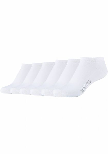 MUSTANG Sneakersocken "casual" 6 Stk. tlg. mit elastischem Komfortbund günstig online kaufen