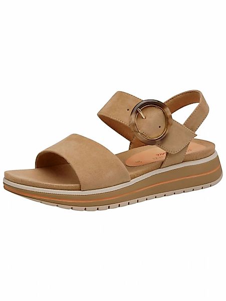 MARCO TOZZI Riemchensandale "Marco Tozzi Sandalen Textil" günstig online kaufen
