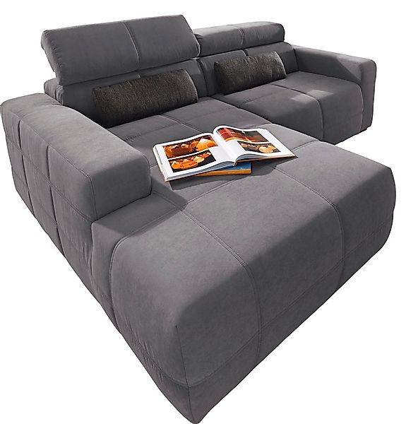 DOMO collection Ecksofa »Brandon kleine Ausführung B/T/H: 214/100/80 cm«, M günstig online kaufen