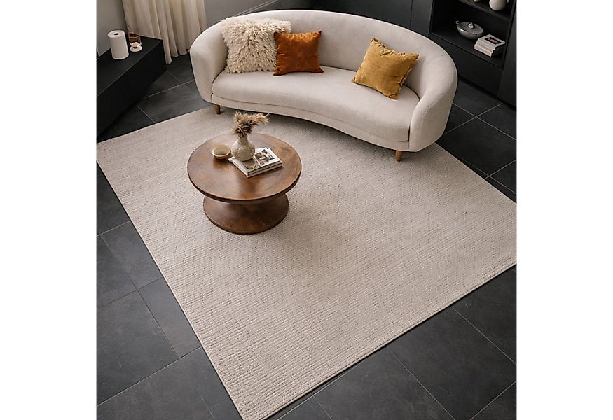 Carpetilla Teppich Kurzflor Teppich Modern– Wohnzimmerteppich pflegeleicht günstig online kaufen