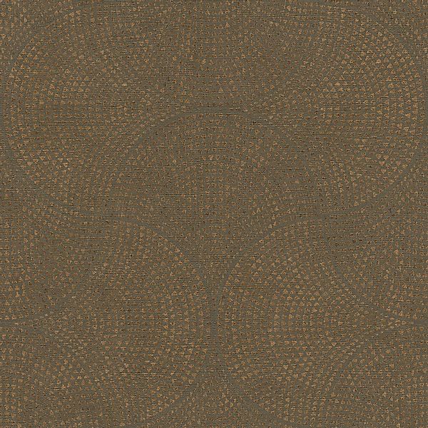 PROFHOME 380273-GU Geometrische Tapete Metallic Braun Bronze Perl-Gold 0,53 günstig online kaufen