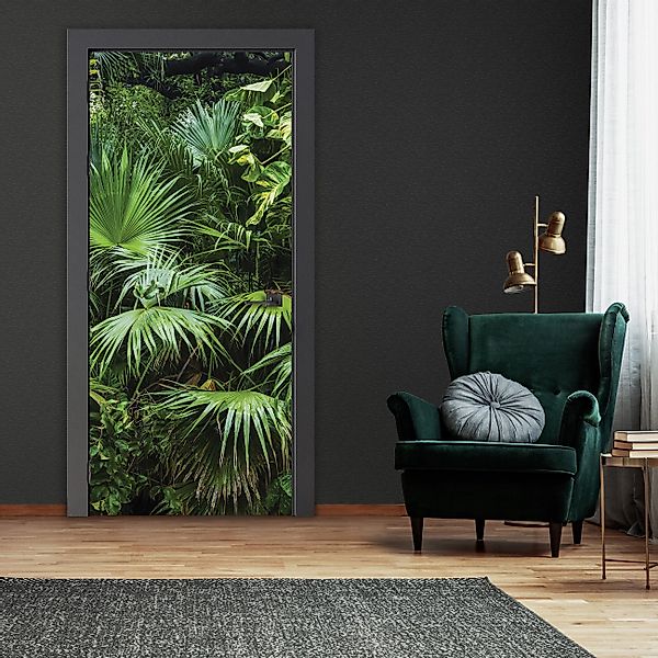 Wallarena Türtapete Selbstklebend Wald Dschungel Natur günstig online kaufen
