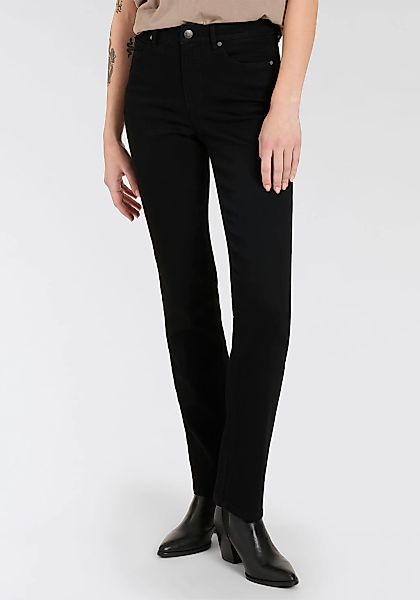 Arizona Gerade Jeans "Ultra-Stretch" normale Passform, Comfort Fit, Used-Lo günstig online kaufen