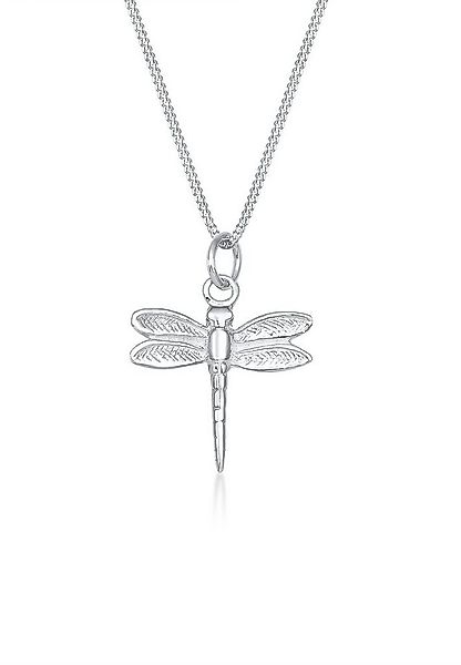 Elli Kette mit Anhänger Libelle Panzerkette Tier Natur 925 Silber, Libelle günstig online kaufen