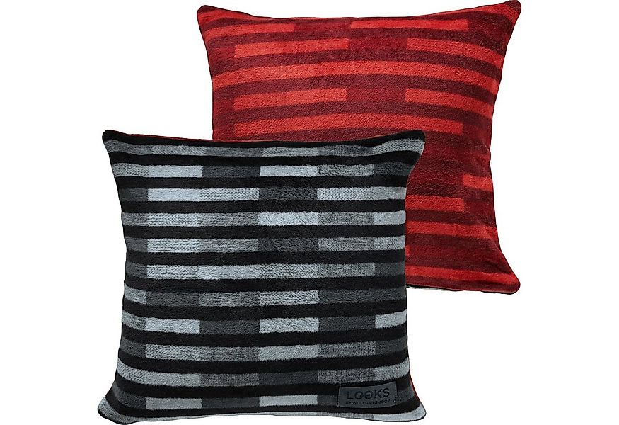 LOOKS by Wolfgang Joop Kissenbezug Wendekissenhülle, Grafik günstig online kaufen