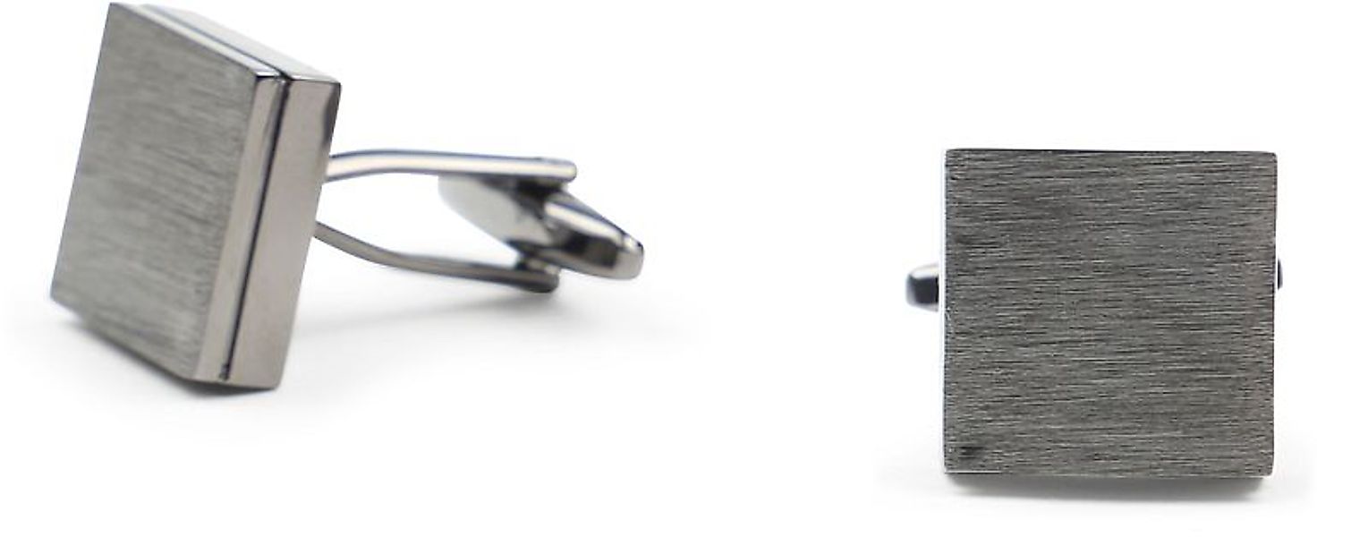 Manschettenknöpfe Quadratisch Silber  - günstig online kaufen