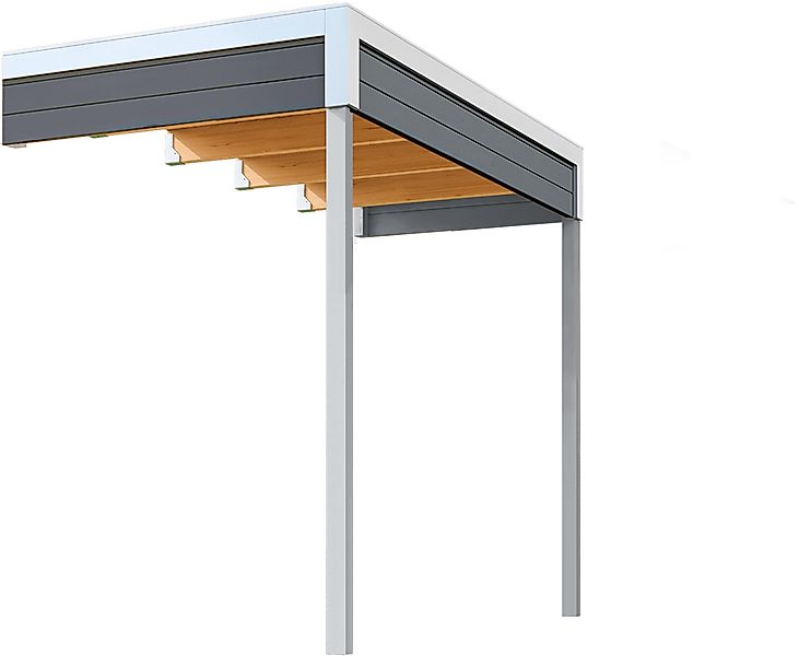 Nordic Holz Gartenhaus-Anbaudach "FELIX FYNN 3 ANBAU", Flachdach günstig online kaufen