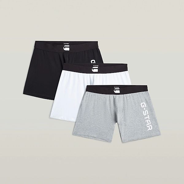 G-STAR Boxershorts "MACE, 3 PACK TRUNKS" Packung, 3 Stk. mit Logobund günstig online kaufen