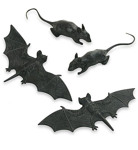 Fries Tierfigur 4-tlg Grusel Deko 2 günstig online kaufen