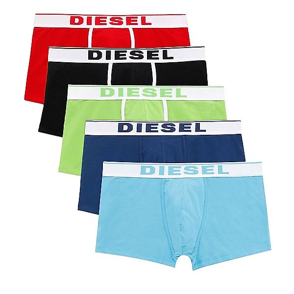 Diesel Damien Boxer 5 Einheiten XL Black / Red / Dark Blue / Blue / Green günstig online kaufen