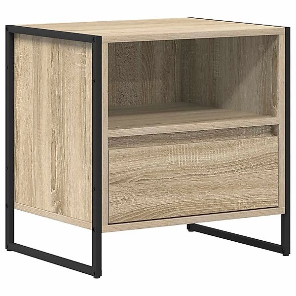 vidaXL Nachttisch Sonoma 50 x 39,5 x 50 cm Holzwerkstoff 886668 günstig online kaufen