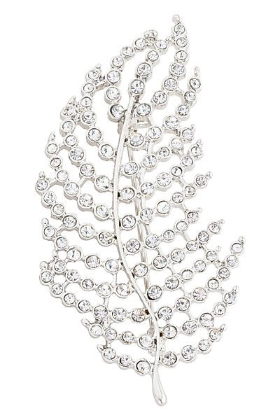 Next Brosche Glitzernde Feder-Brosche (1-tlg) günstig online kaufen