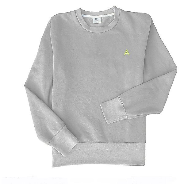 AqÜe Apparel Happy Face Sweatshirt XL Light Grey günstig online kaufen