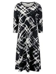Midi-Jersey-Kleid BASLER schwarz günstig online kaufen
