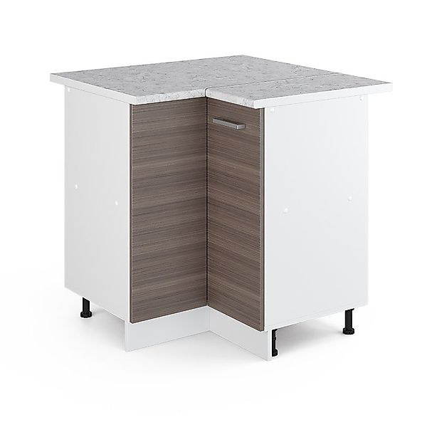 Vicco Schranksystem R-Line, Grau/Weiß, 75.6 cm günstig online kaufen