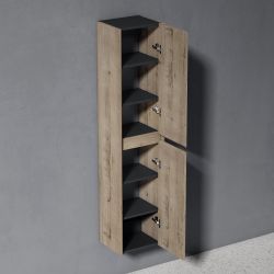 doporro Seitenschrank Badschrank Schmal Hochschrank Badezimmer günstig online kaufen