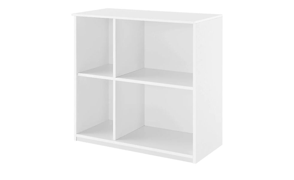 Regal - weiß - 75 cm - 74 cm - 35,1 cm - Regale > Bücherregale - Möbel Kraf günstig online kaufen