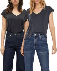 Vero Moda T-Shirt (2er-Pack) Basic Shirt günstig online kaufen