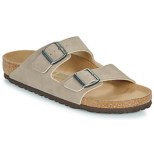 BIRKENSTOCK  Pantoffeln Arizona SYN DesDust GrTaupe/Brown VEG günstig online kaufen