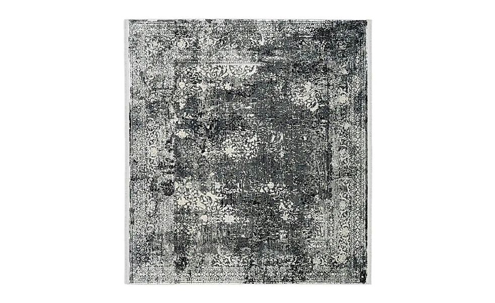 meinTeppich Teppich  Palermo ¦ grau ¦ Synthetische Fasern ¦ Maße (cm): B: 2 günstig online kaufen