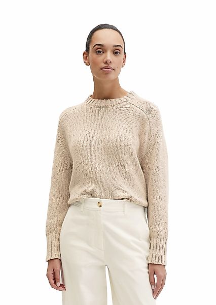 Marc OPolo Rundhalspullover "aus hochwertigem Baumwoll-Mix" günstig online kaufen