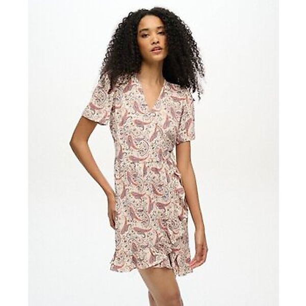 Superdry  Kleider Robe portefeuille femme  Printed Mini günstig online kaufen