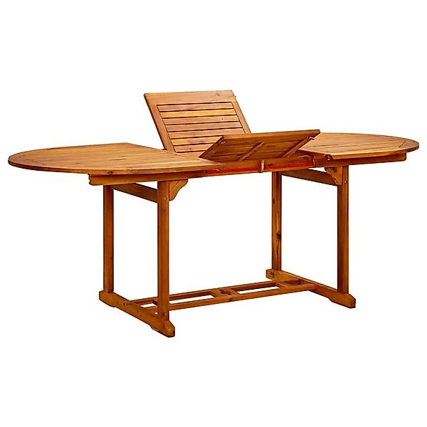 vidaXL Gartentisch 200x100x75 cm Massivholz Akazie 41818 günstig online kaufen