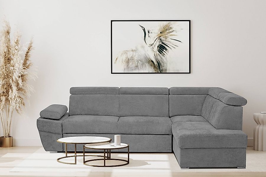 KONSIMO® Ecksofa RATLO Ecksofa, mit Bettfunktion günstig online kaufen