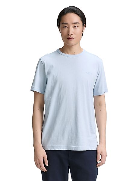 TOM TAILOR T-Shirt mit Logo Stickerei günstig online kaufen