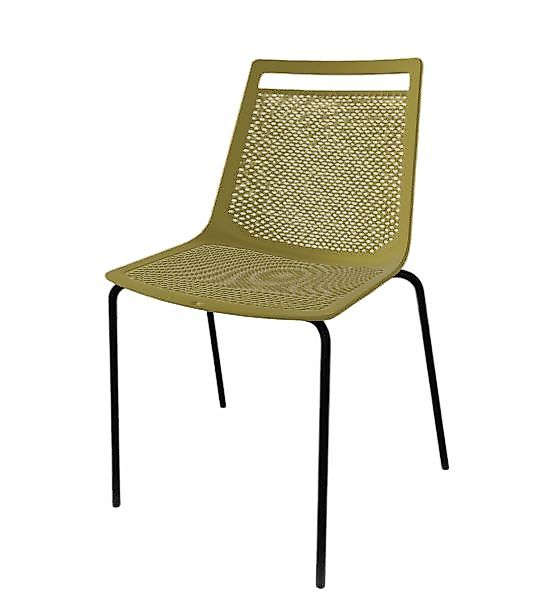Ergonomischer Beratungstuhl Akami NA Lime, Schwarz günstig online kaufen