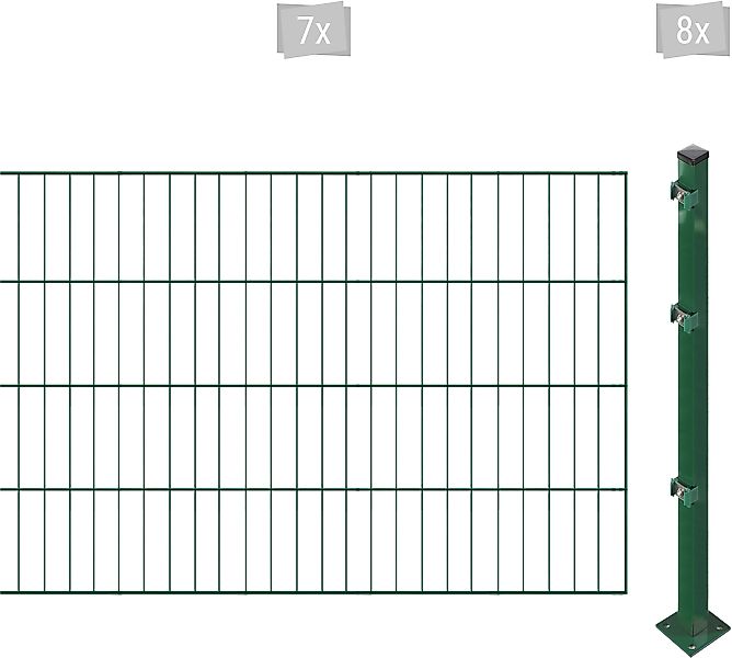 Arvotec Einstabmattenzaun "ESSENTIAL 80 zum Einbetonieren", Zaunhöhe 80 cm, günstig online kaufen