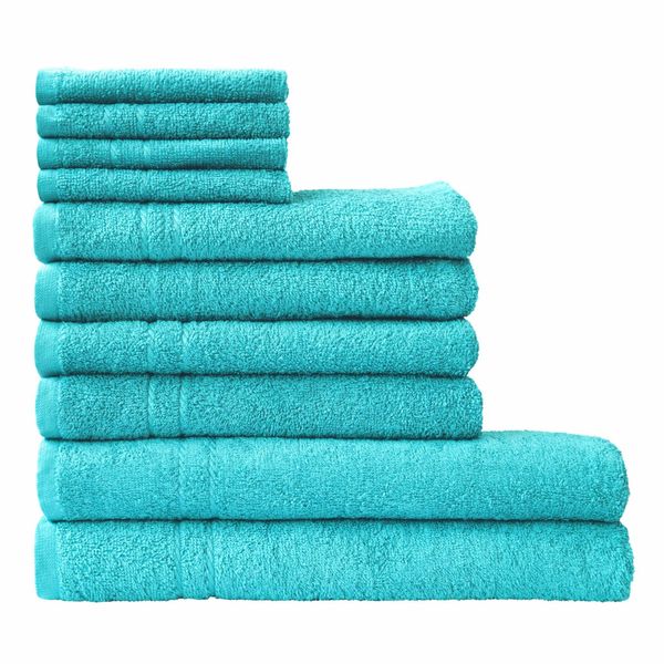 Dyckhoff Handtuch Set Kristall, Walkfrottee (Set, günstig online kaufen