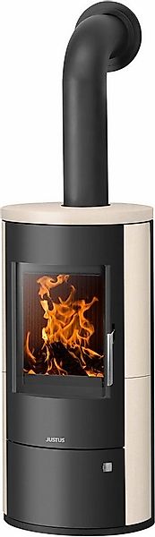 JUSTUS Kaminofen Austin 5 Cream, 5,0 kW, Zeitbrand günstig online kaufen