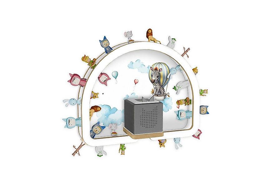 Holzura Kinderregal Tonie Regal Regenbogen mit magnetischem Rahmen für Toni günstig online kaufen