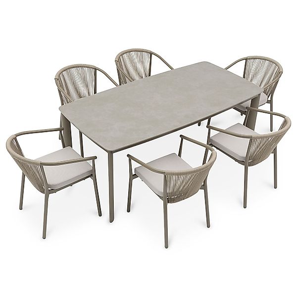 IDIMEX Garten-Essgruppe TAVALO, Gartenmöbel Set, Tisch günstig online kaufen