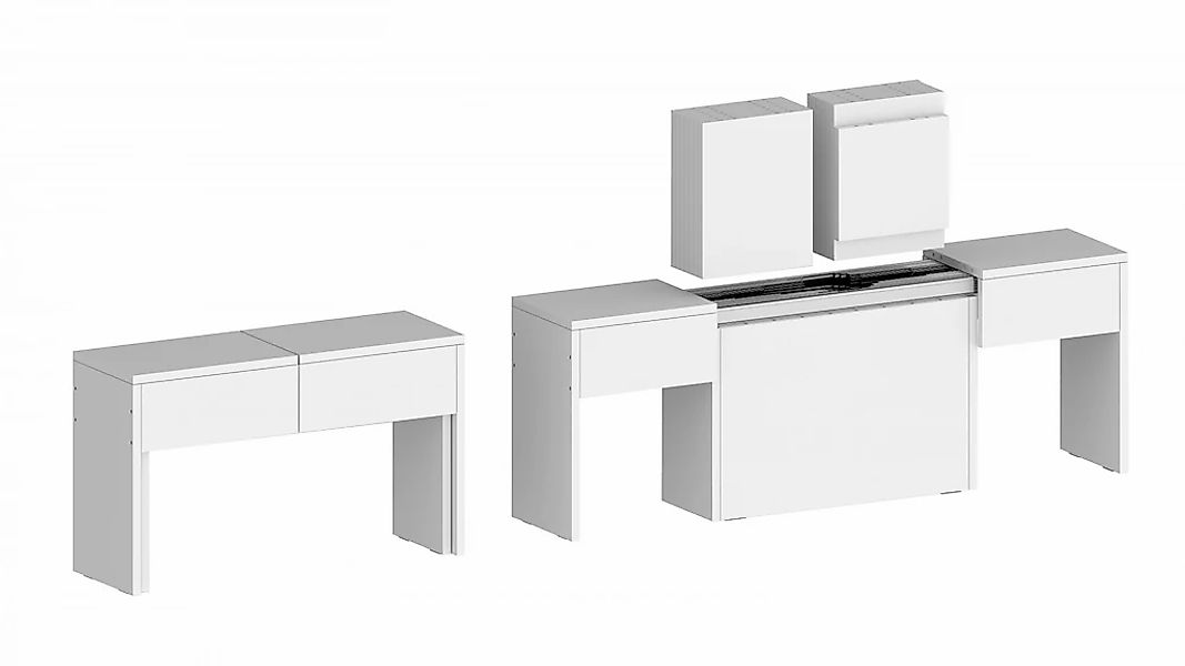 Home affaire Sitzgruppe "Praktika" Spar-Set, Set beinhaltet 2 Bänke, 2 Stk. günstig online kaufen