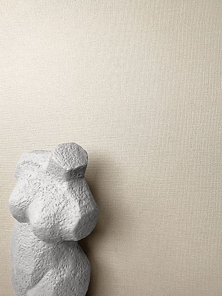 Newroom Vliestapete, Beige Tapete Uni Unifarbe günstig online kaufen