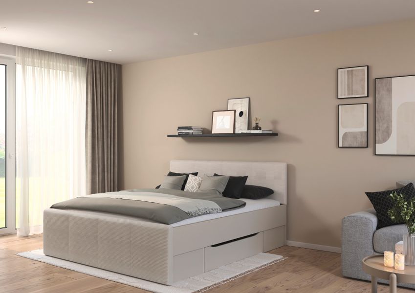 rauch Bett Doppelbett Polsterbett Stauraumbett AGORDO günstig online kaufen