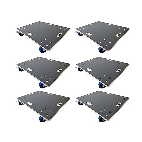 PROREGAL Mega Deal 6x Profi Transportroller Mit 4 Rollen HxBxT 16x80x60cm T günstig online kaufen