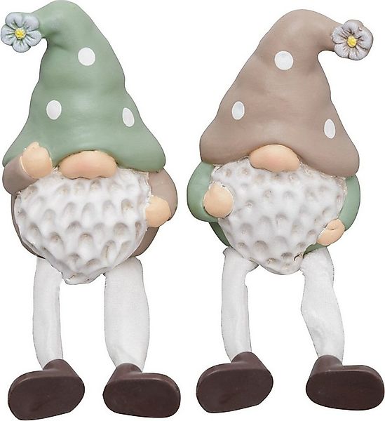 Trend Line Dekofigur TrendLine Deko Kantenhocker Wichtel Keramik 12 cm günstig online kaufen