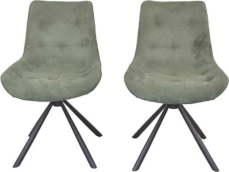 HOFMANN LIVING AND MORE Polsterstuhl, (Set), 2 St., Cord-Polyester günstig online kaufen