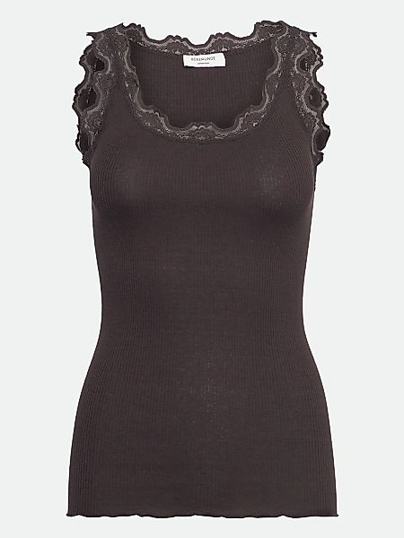 rosemunde Tanktop "Babette Silk Top", wunderschöner Vintage-Spitzenbesatz a günstig online kaufen