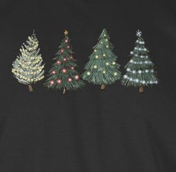 Shirtracer Rundhalsshirt Weihnachtsbäume Weihachten Kleidung günstig online kaufen