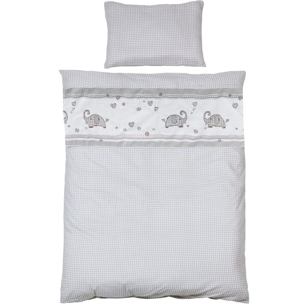 roba® Babybett Jumbo twins grau, Gitterbett günstig online kaufen